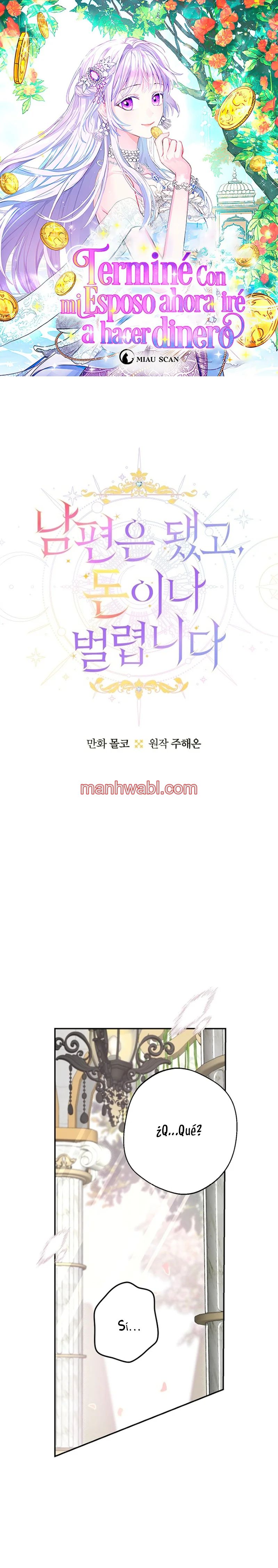 Terminé con mi esposo, ahora iré a hacer dinero - Capítulo 89 manhwa