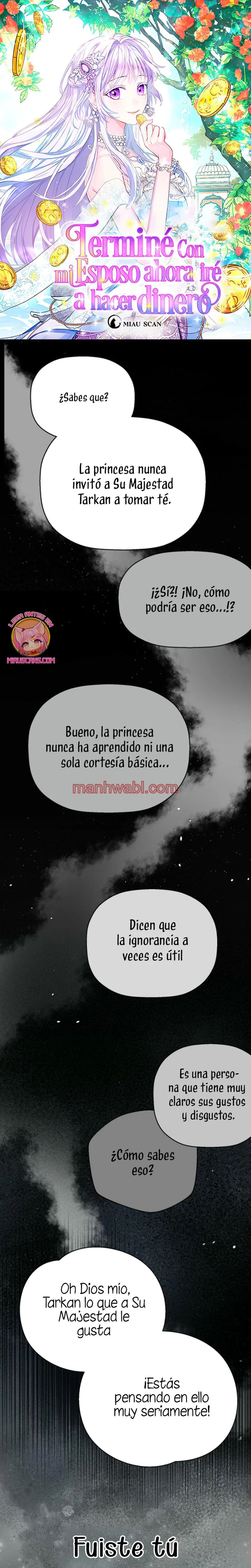 Terminé con mi esposo, ahora iré a hacer dinero - Capítulo 98 manhwa