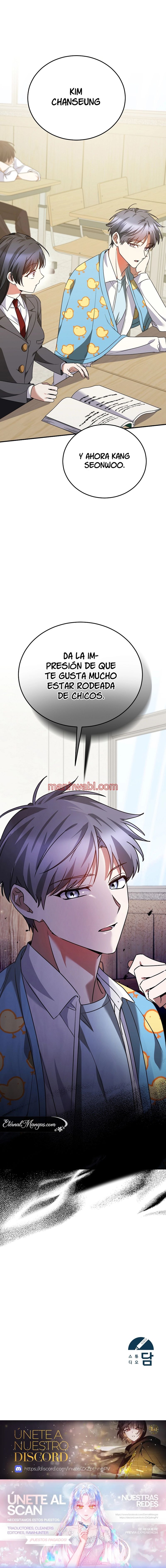 Termine en la misma clase que los locos protagonistas masculinos - Capítulo 20_3 manhwa