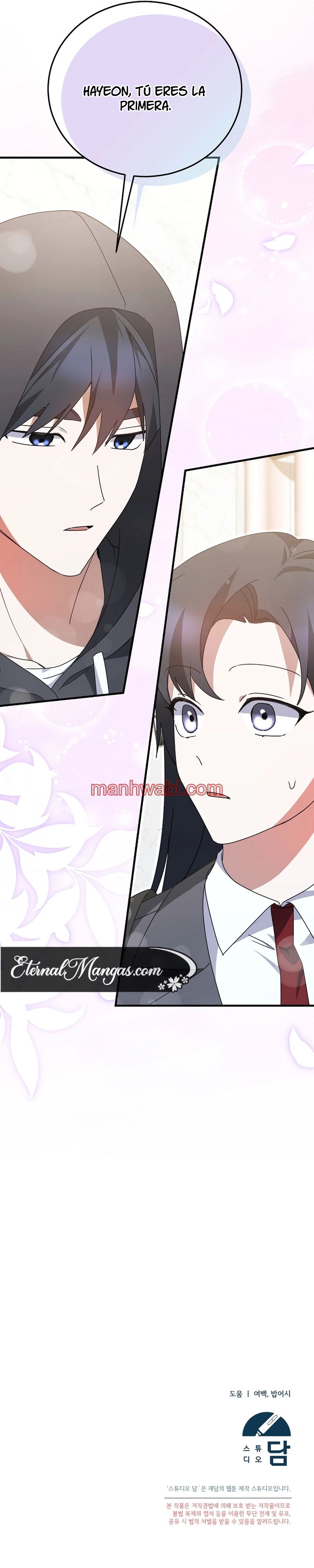 Termine en la misma clase que los locos protagonistas masculinos - Capítulo 33_3 manhwa