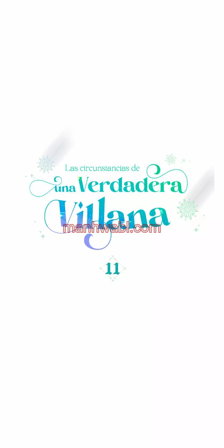 THE CIRCUMSTANCES OF A TRUE VILLAIN - Capítulo 11_2 manhwa
