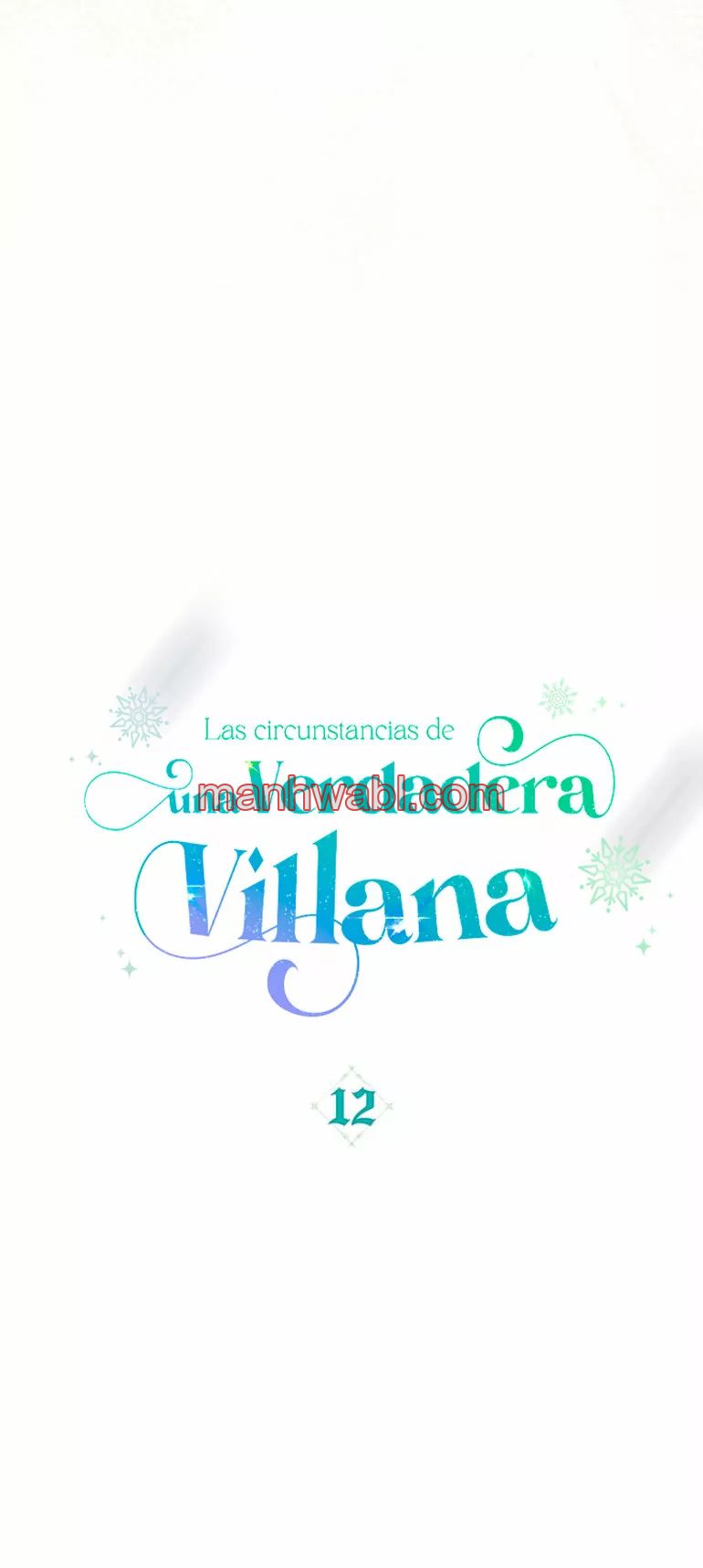 THE CIRCUMSTANCES OF A TRUE VILLAIN - Capítulo 12 manhwa