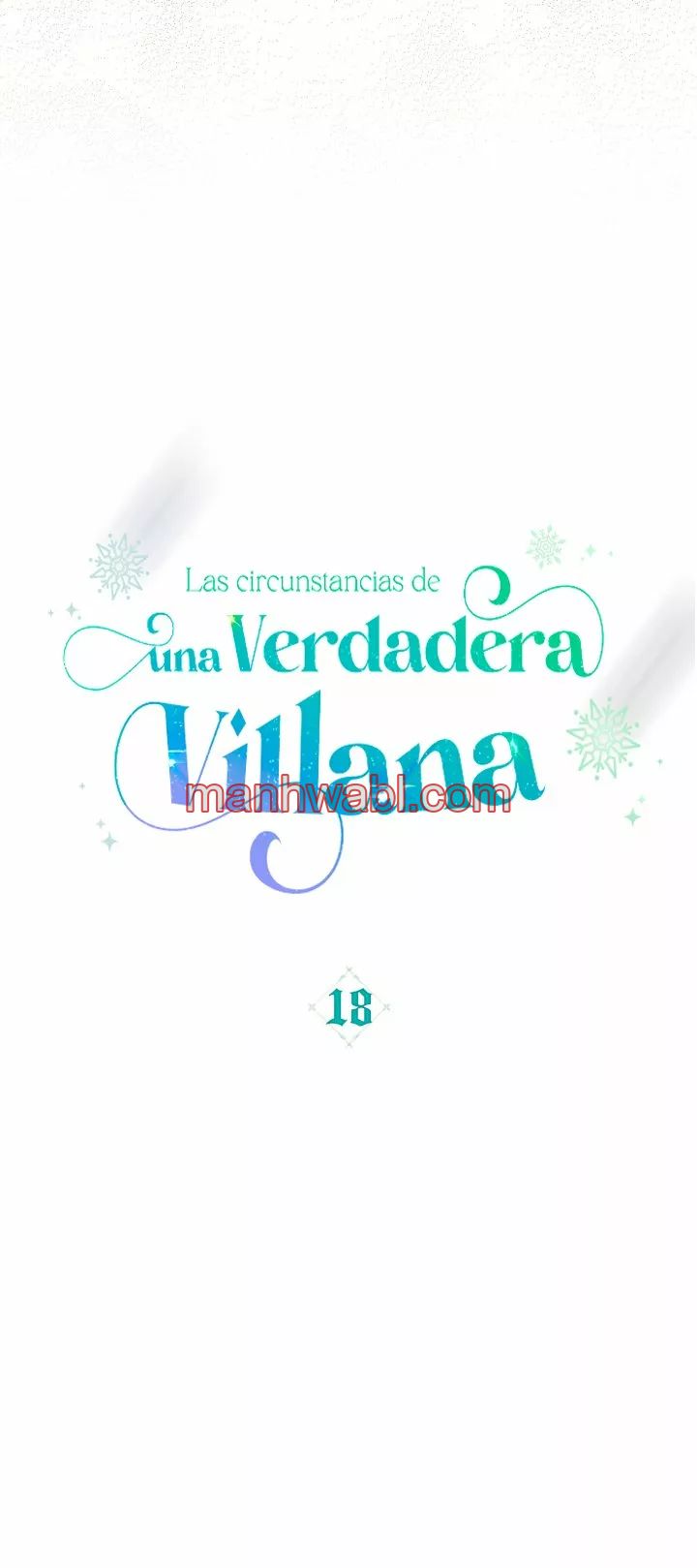 THE CIRCUMSTANCES OF A TRUE VILLAIN - Capítulo 18 manhwa