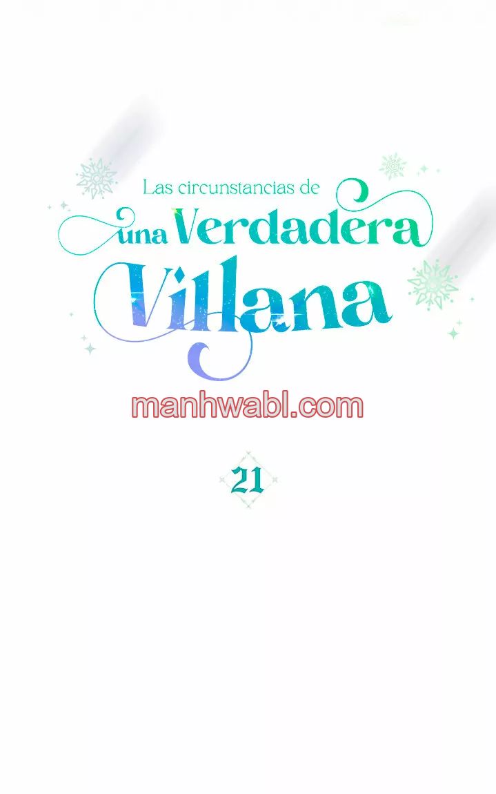 THE CIRCUMSTANCES OF A TRUE VILLAIN - Capítulo 21 manhwa