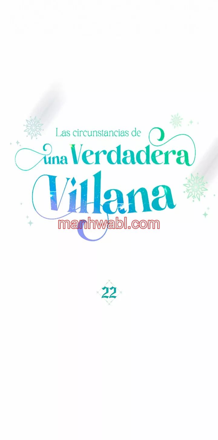 THE CIRCUMSTANCES OF A TRUE VILLAIN - Capítulo 22 manhwa