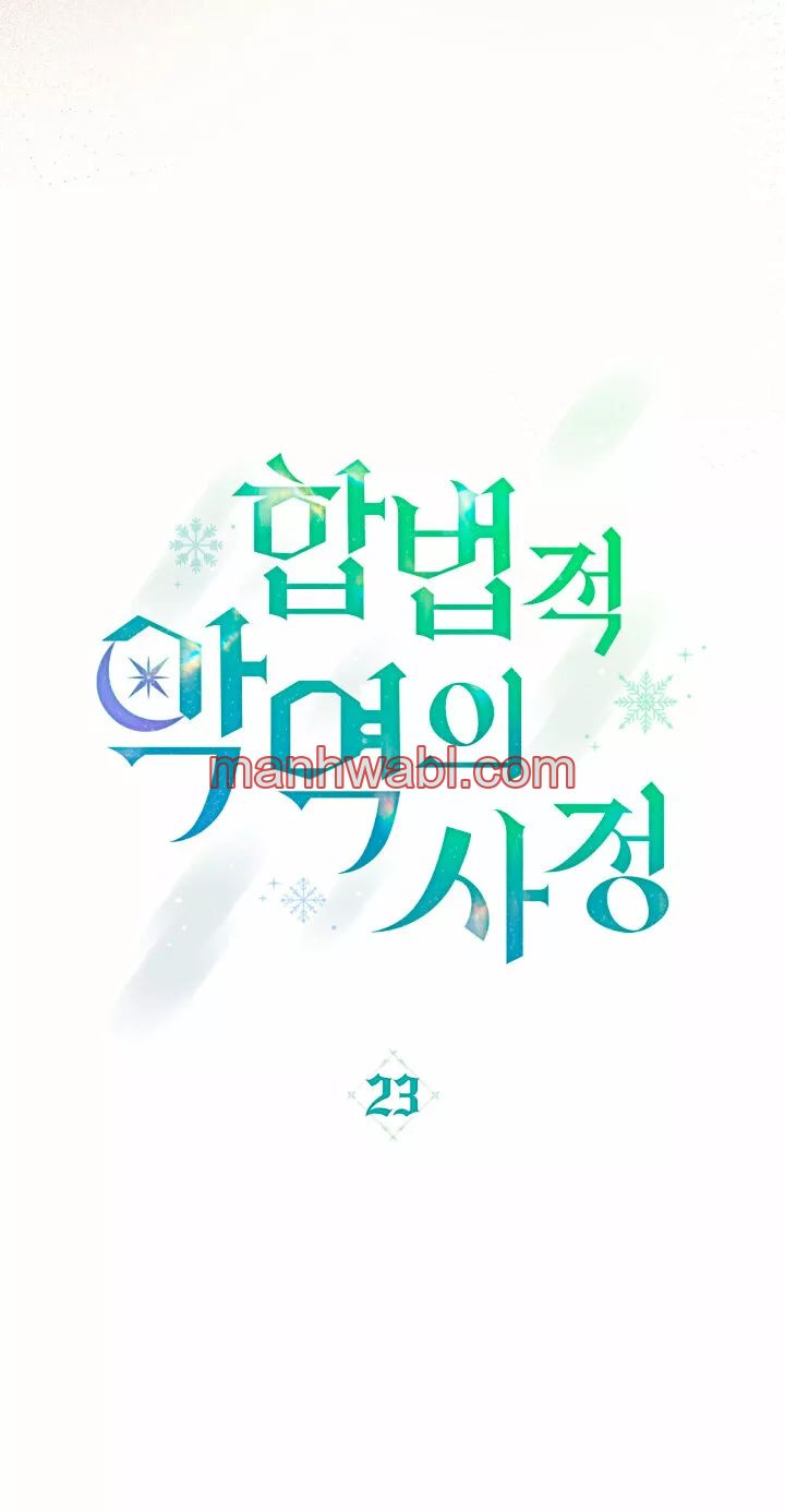 THE CIRCUMSTANCES OF A TRUE VILLAIN - Capítulo 23 manhwa