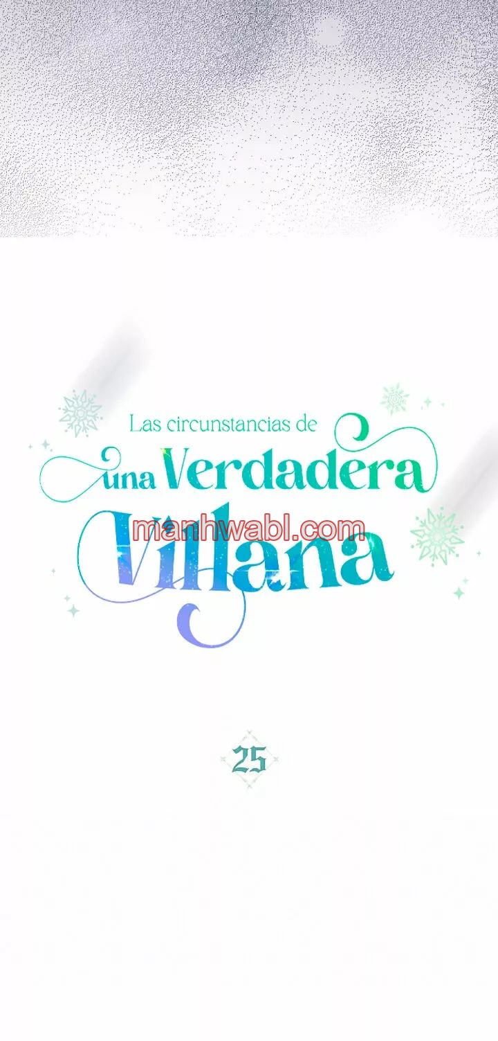 THE CIRCUMSTANCES OF A TRUE VILLAIN - Capítulo 25_2 manhwa