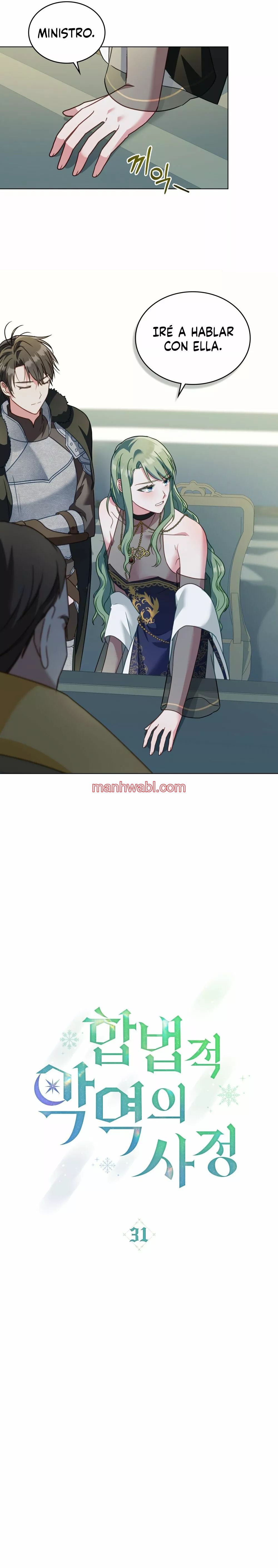 THE CIRCUMSTANCES OF A TRUE VILLAIN - Capítulo 31 manhwa