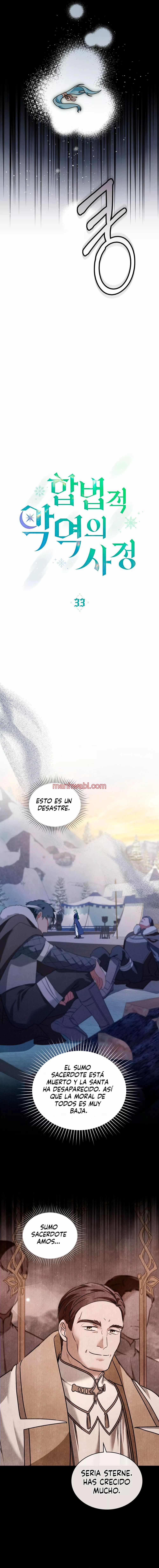 THE CIRCUMSTANCES OF A TRUE VILLAIN - Capítulo 33 manhwa