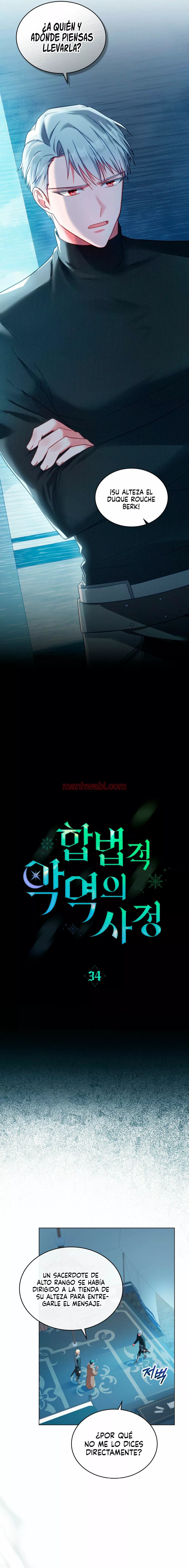 THE CIRCUMSTANCES OF A TRUE VILLAIN - Capítulo 34 manhwa