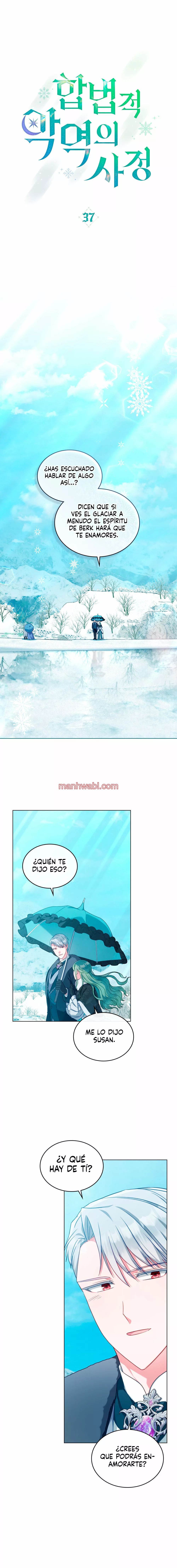 THE CIRCUMSTANCES OF A TRUE VILLAIN - Capítulo 37 manhwa
