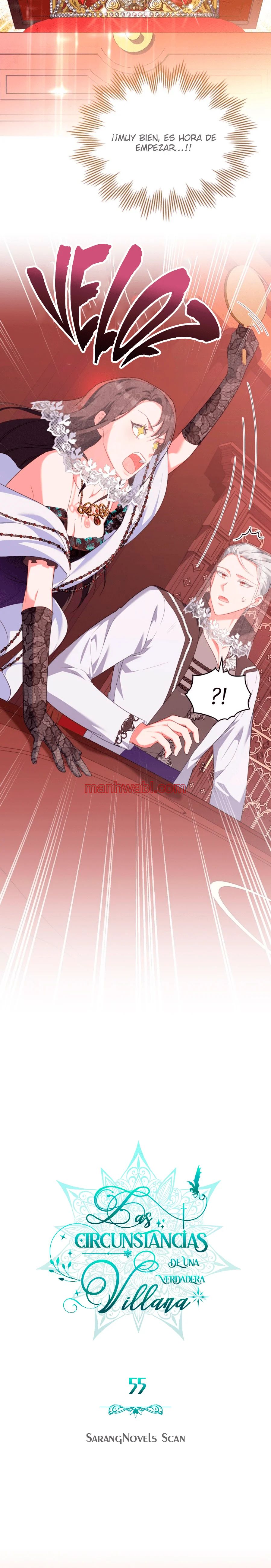 THE CIRCUMSTANCES OF A TRUE VILLAIN - Capítulo 55 manhwa