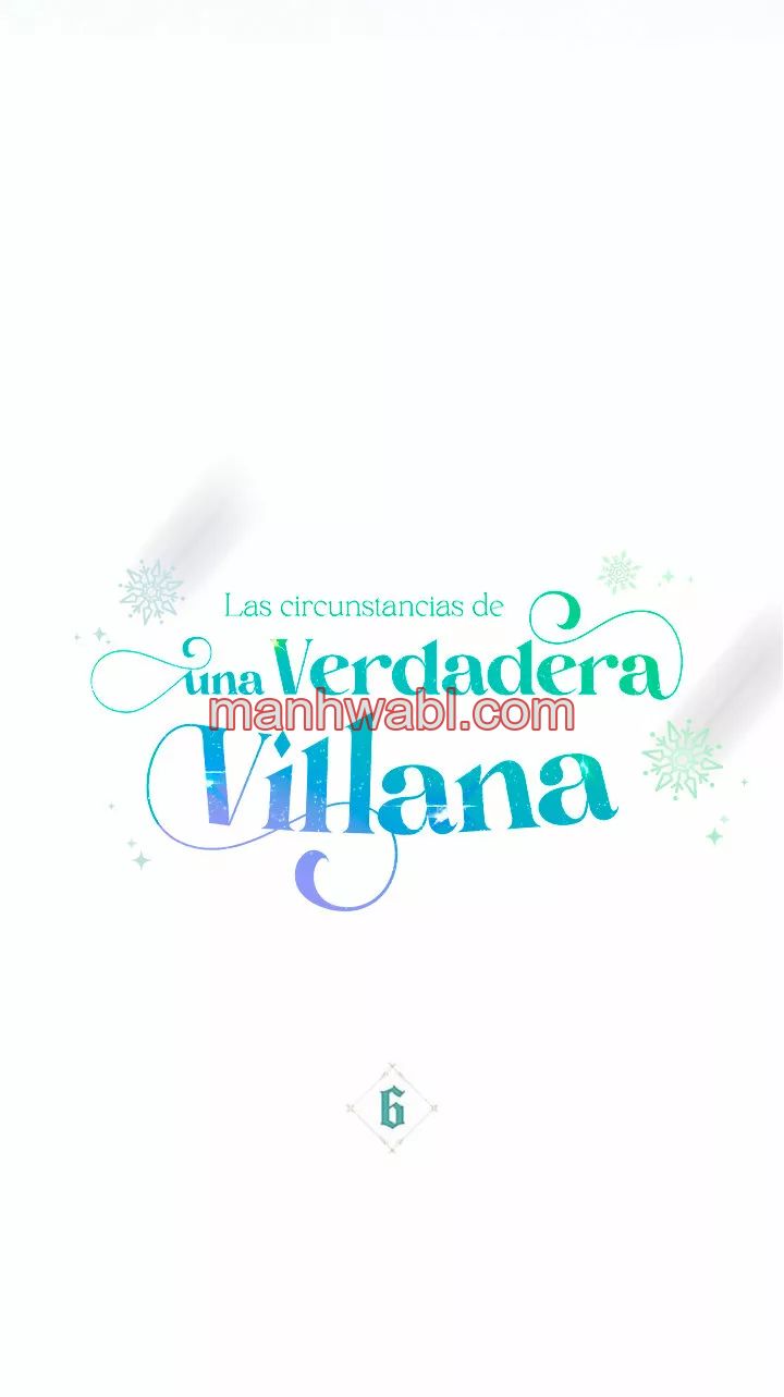 THE CIRCUMSTANCES OF A TRUE VILLAIN - Capítulo 6 manhwa