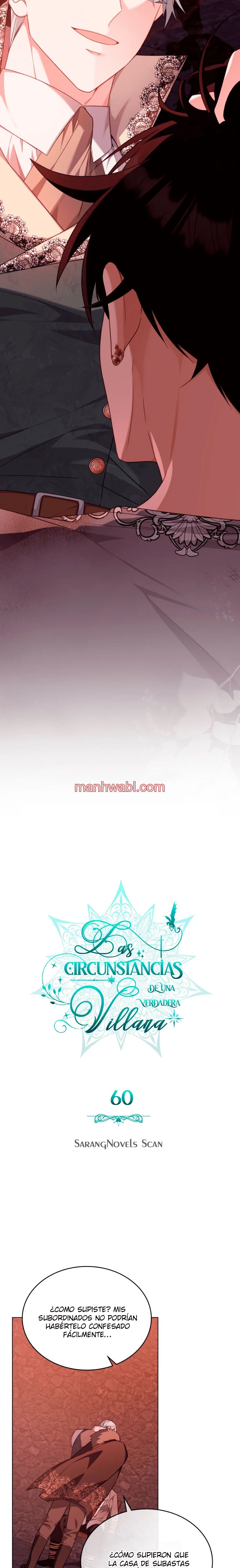 THE CIRCUMSTANCES OF A TRUE VILLAIN - Capítulo 60 manhwa