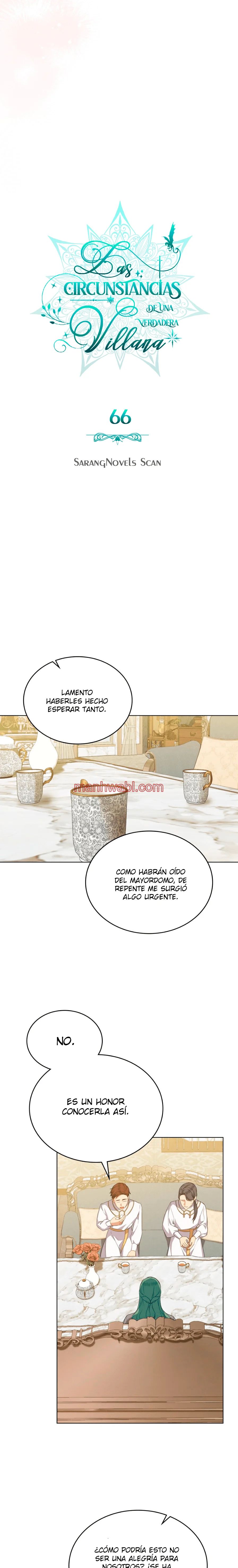 THE CIRCUMSTANCES OF A TRUE VILLAIN - Capítulo 66 manhwa