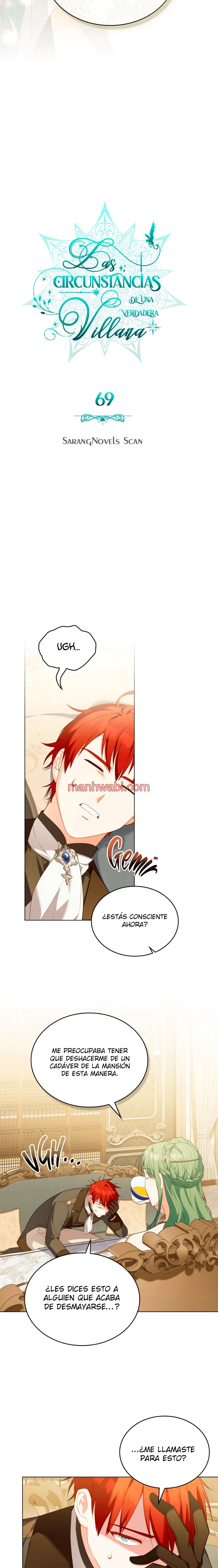 THE CIRCUMSTANCES OF A TRUE VILLAIN - Capítulo 69 manhwa