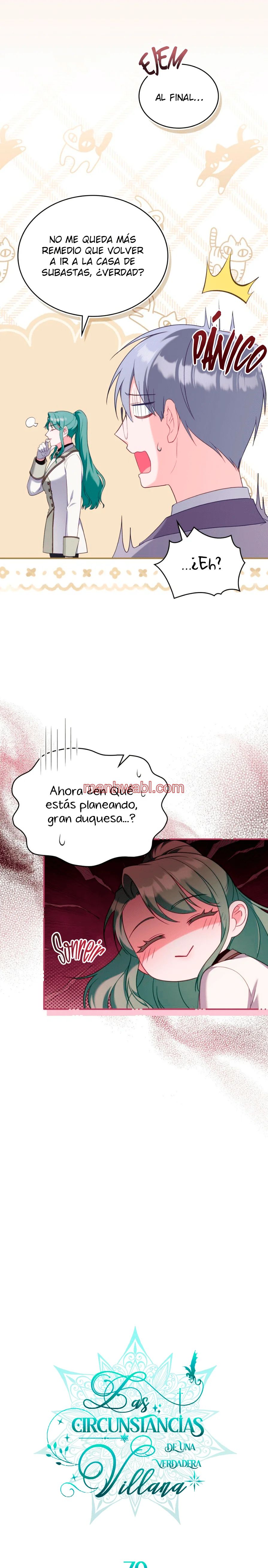THE CIRCUMSTANCES OF A TRUE VILLAIN - Capítulo 70_2 manhwa