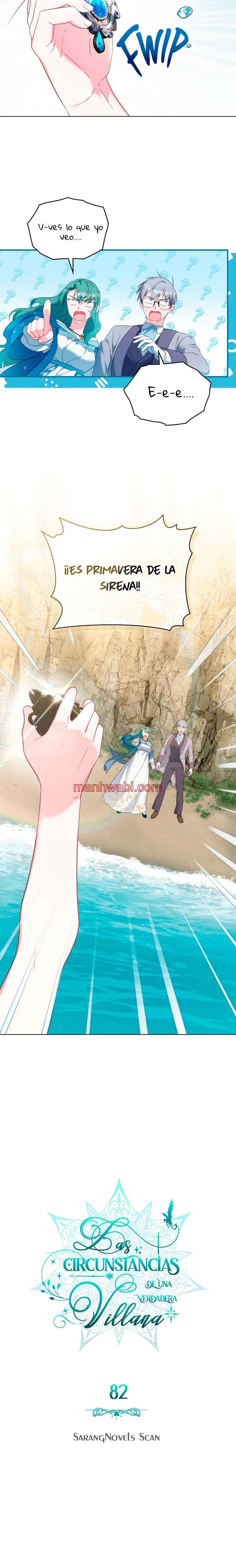 THE CIRCUMSTANCES OF A TRUE VILLAIN - Capítulo 82 manhwa