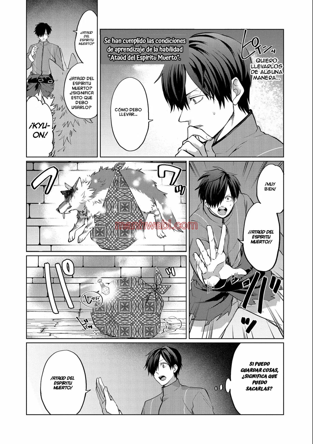 Tsuihou Sareta Onimotsu Tamer, Sekai Yuiitsu no Necromancer ni Kakusei Suru - Capítulo 3.2 manhwa