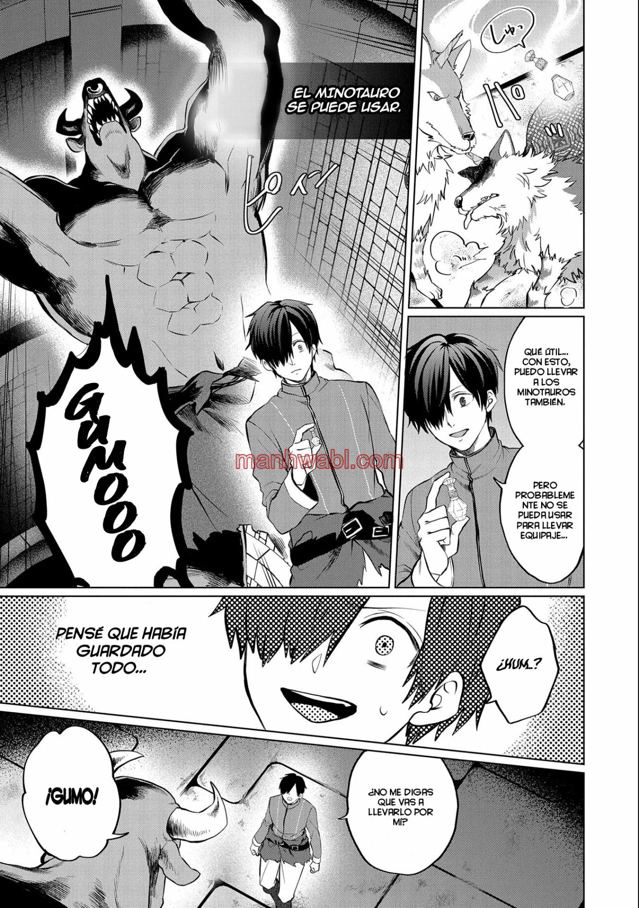 Tsuihou Sareta Onimotsu Tamer, Sekai Yuiitsu no Necromancer ni Kakusei Suru - Capítulo 3.2 manhwa