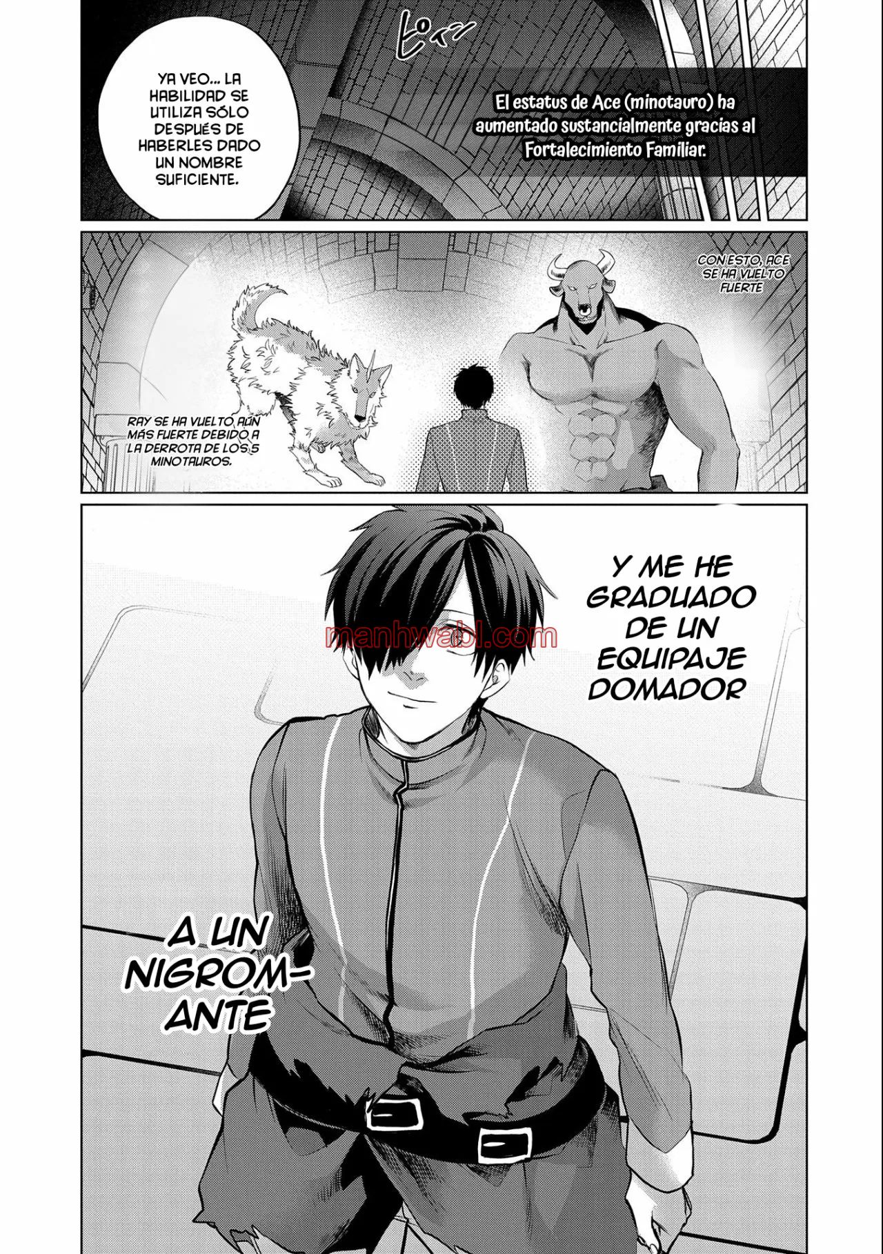 Tsuihou Sareta Onimotsu Tamer, Sekai Yuiitsu no Necromancer ni Kakusei Suru - Capítulo 3.2_2 manhwa