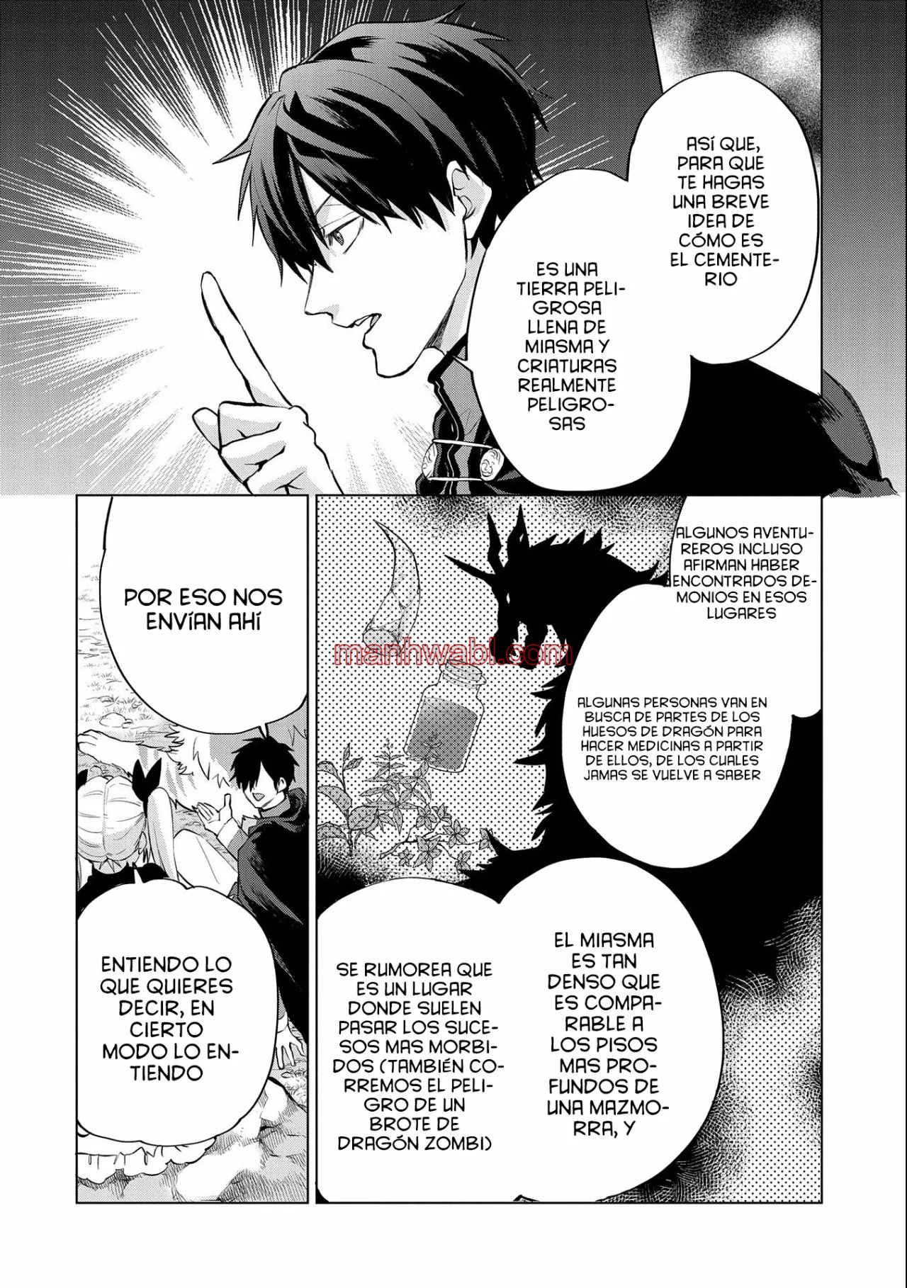 Tsuihou Sareta Onimotsu Tamer, Sekai Yuiitsu no Necromancer ni Kakusei Suru - Capítulo 7.1_3 manhwa