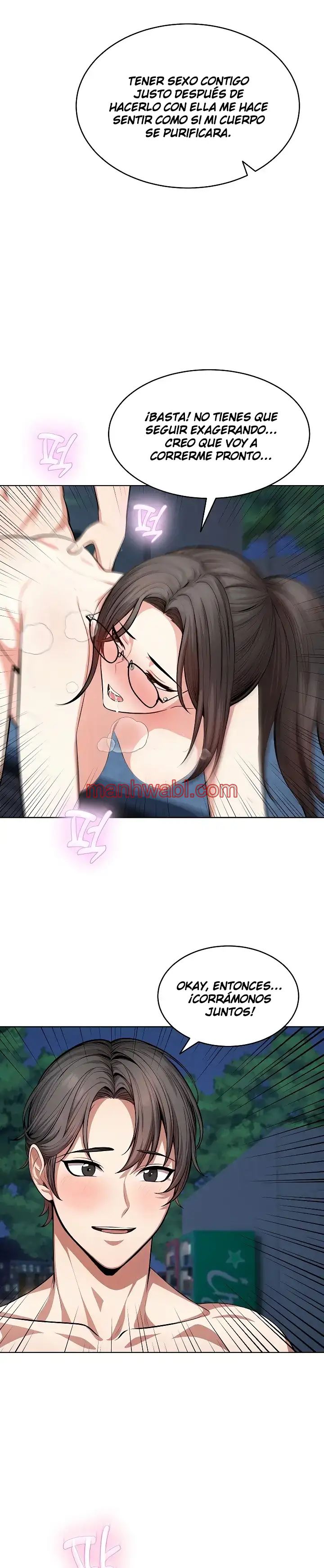 Un Chico y una Chica Atrapados en un Ascensor - Capítulo 14_2 manhwa