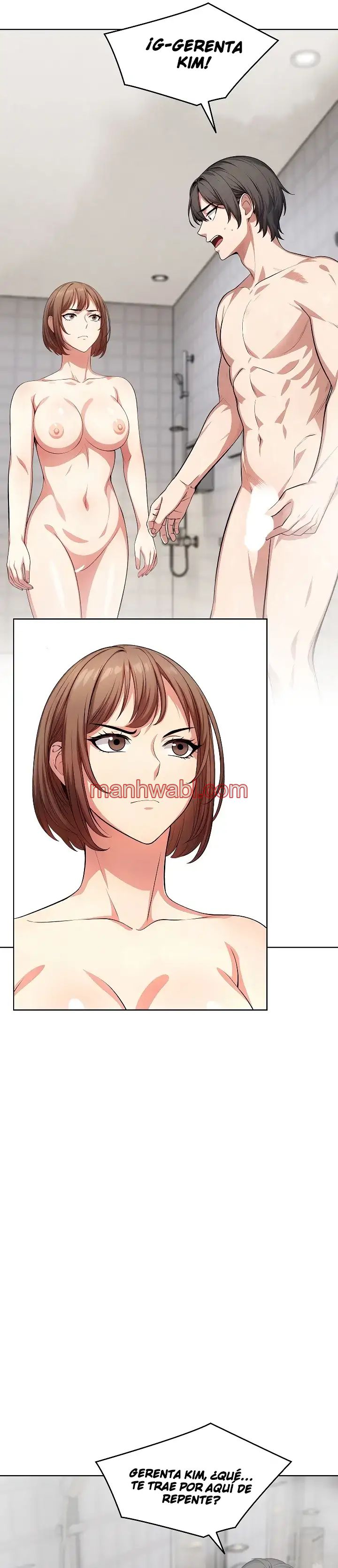 Un Chico y una Chica Atrapados en un Ascensor - Capítulo 14_3 manhwa