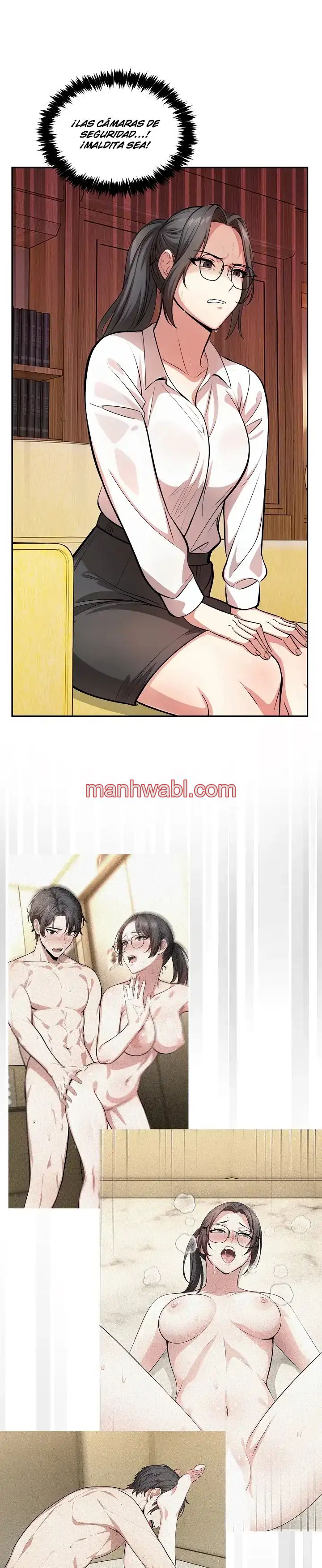 Un Chico y una Chica Atrapados en un Ascensor - Capítulo 16 manhwa