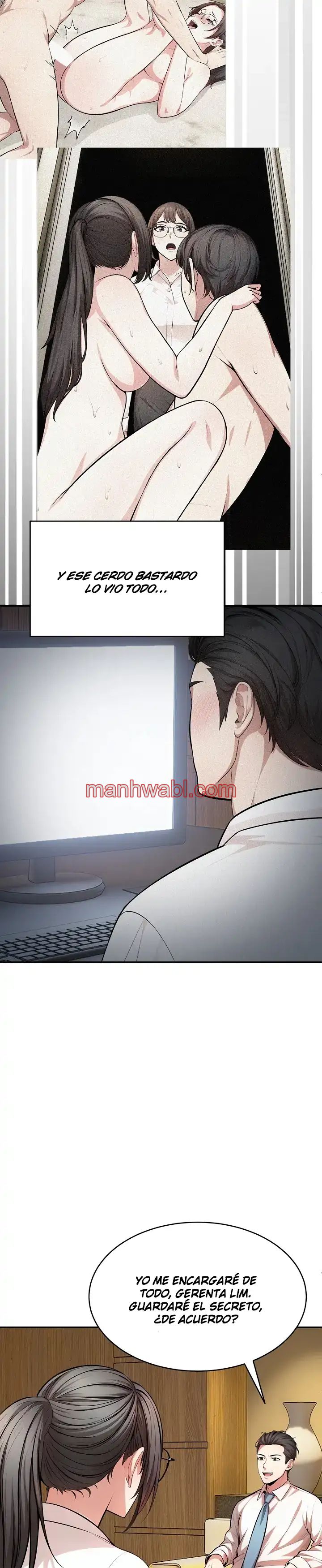 Un Chico y una Chica Atrapados en un Ascensor - Capítulo 16 manhwa