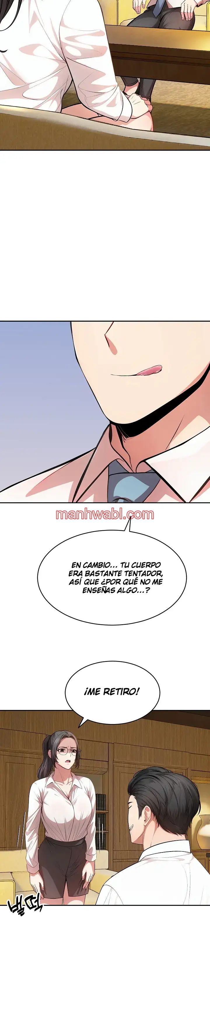 Un Chico y una Chica Atrapados en un Ascensor - Capítulo 16 manhwa
