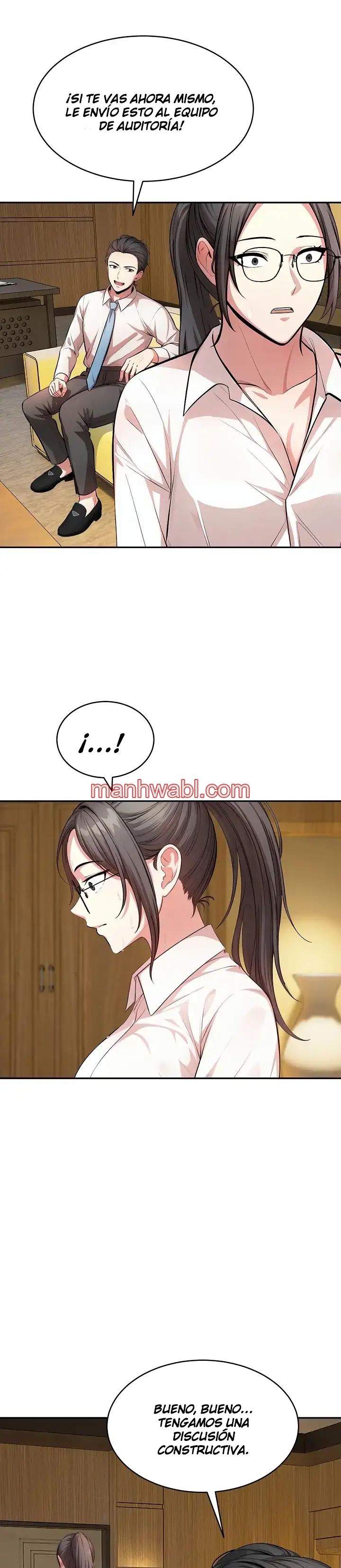 Un Chico y una Chica Atrapados en un Ascensor - Capítulo 16 manhwa