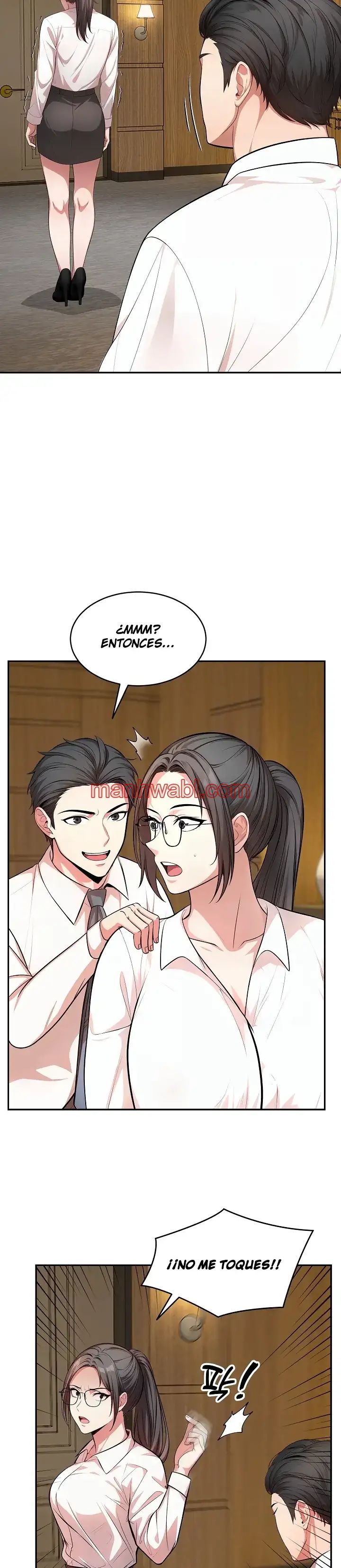 Un Chico y una Chica Atrapados en un Ascensor - Capítulo 16 manhwa