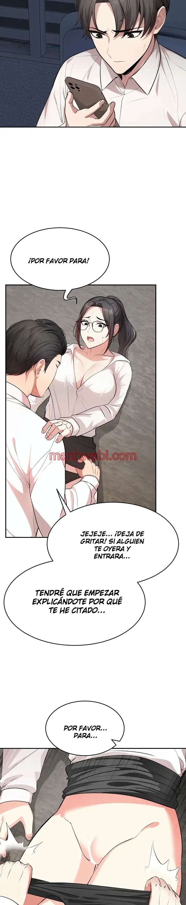 Un Chico y una Chica Atrapados en un Ascensor - Capítulo 16_2 manhwa