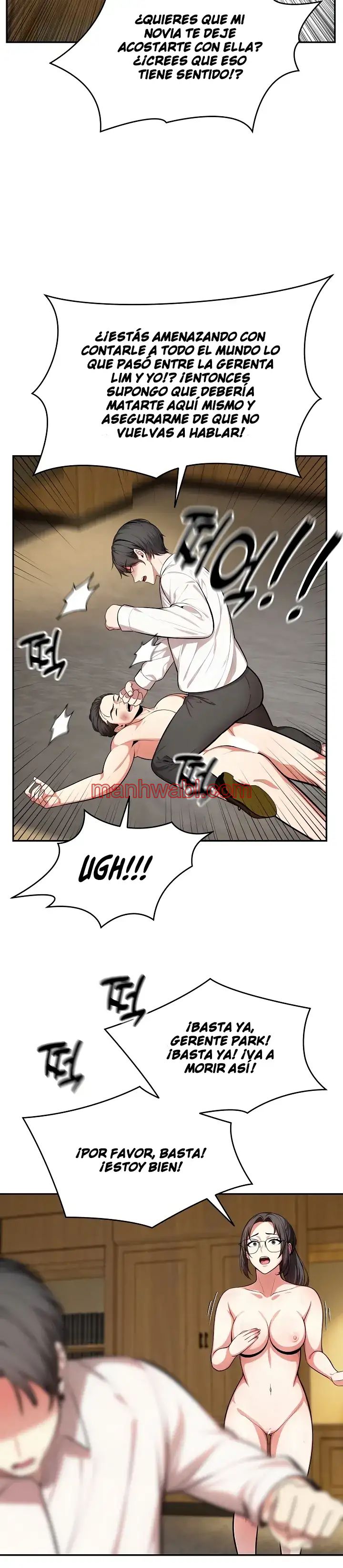 Un Chico y una Chica Atrapados en un Ascensor - Capítulo 17_2 manhwa