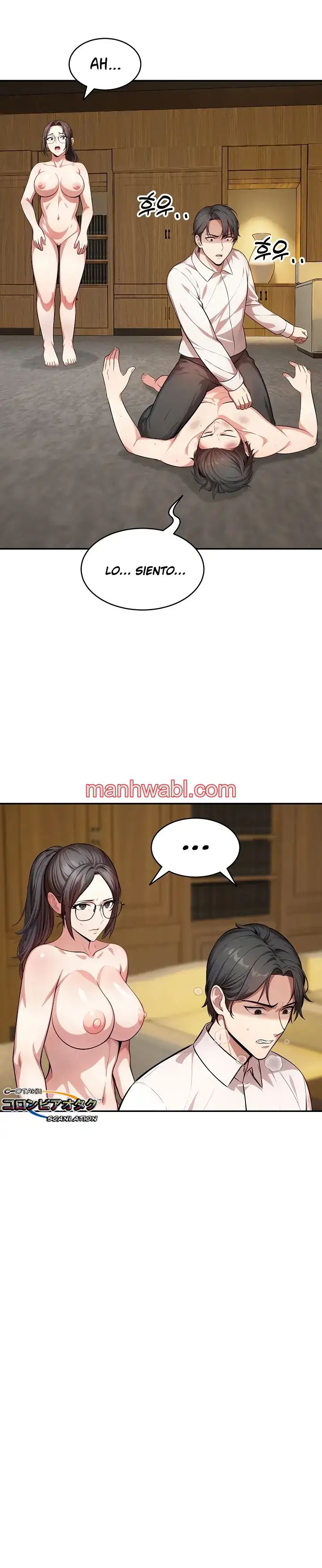 Un Chico y una Chica Atrapados en un Ascensor - Capítulo 17_2 manhwa