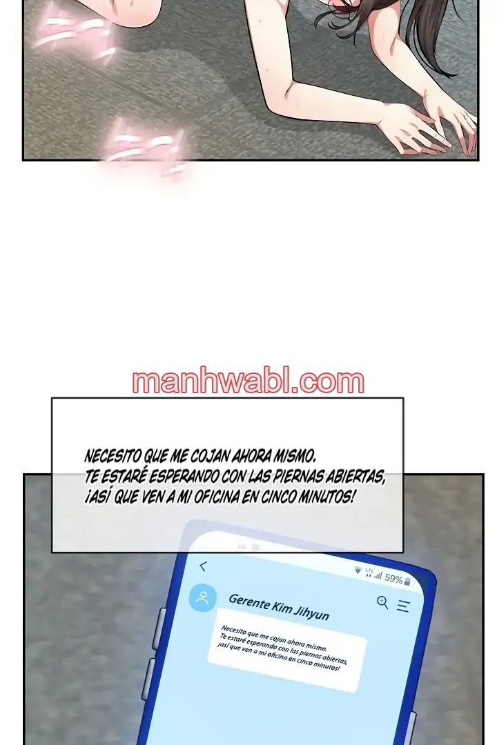 Un Chico y una Chica Atrapados en un Ascensor - Capítulo 18 manhwa