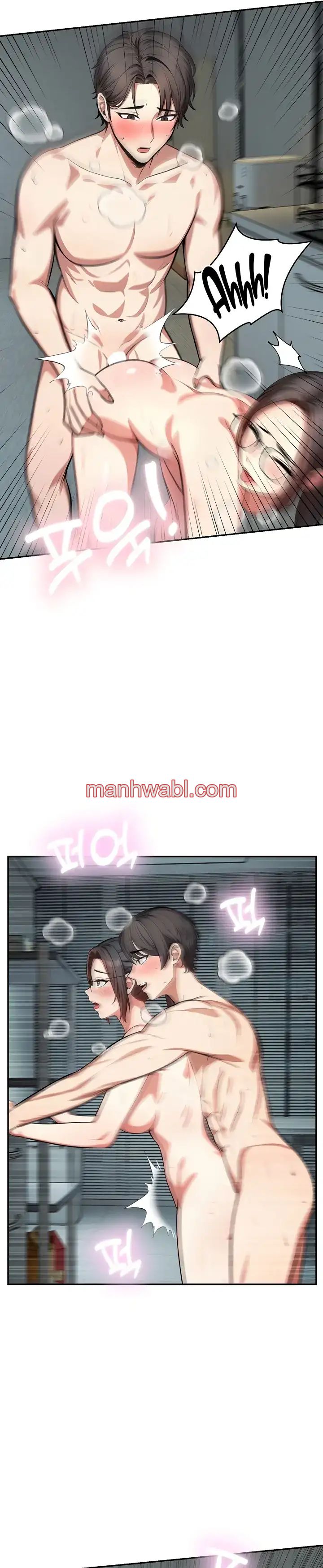 Un Chico y una Chica Atrapados en un Ascensor - Capítulo 18 manhwa