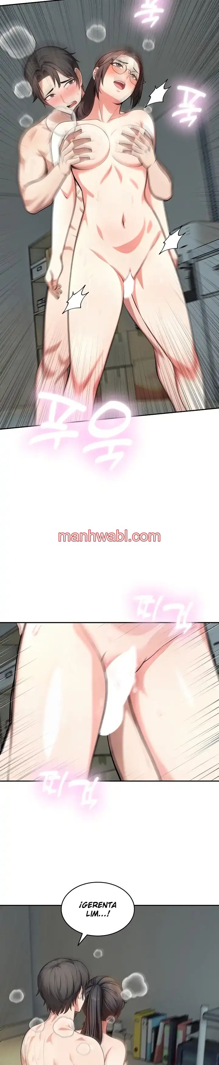 Un Chico y una Chica Atrapados en un Ascensor - Capítulo 18 manhwa