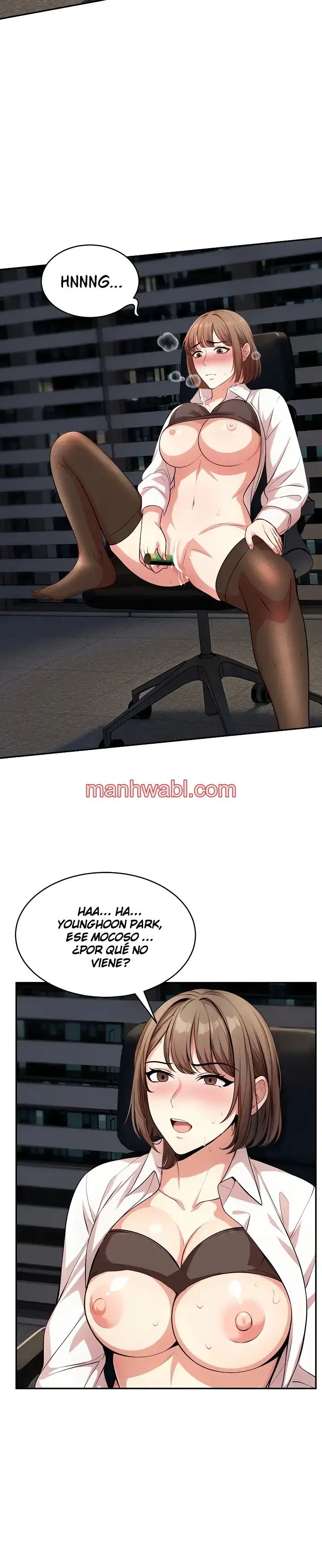 Un Chico y una Chica Atrapados en un Ascensor - Capítulo 18_2 manhwa