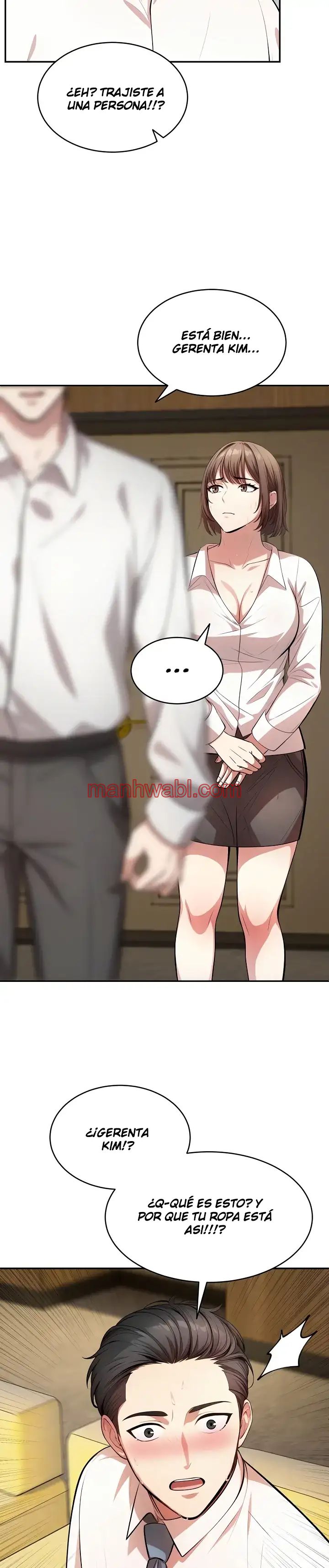 Un Chico y una Chica Atrapados en un Ascensor - Capítulo 18_3 manhwa