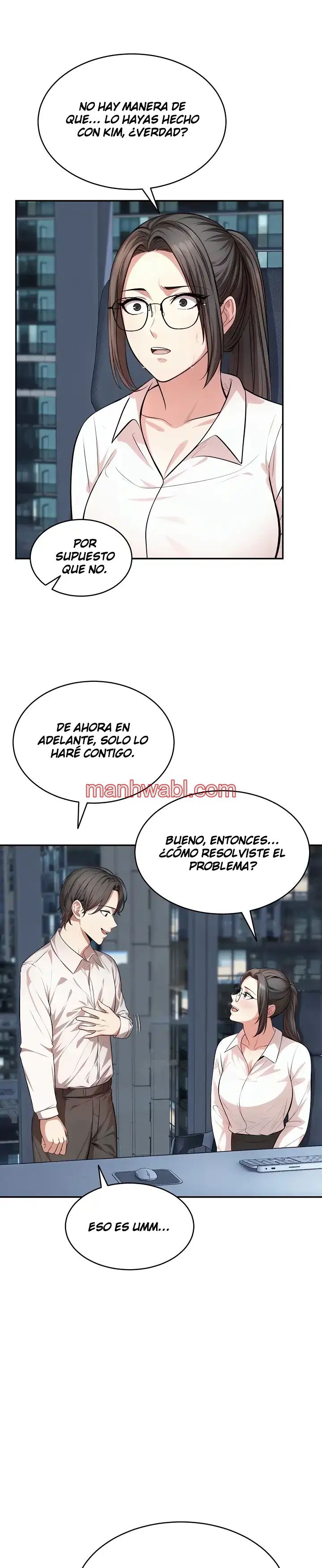 Un Chico y una Chica Atrapados en un Ascensor - Capítulo 19_3 manhwa