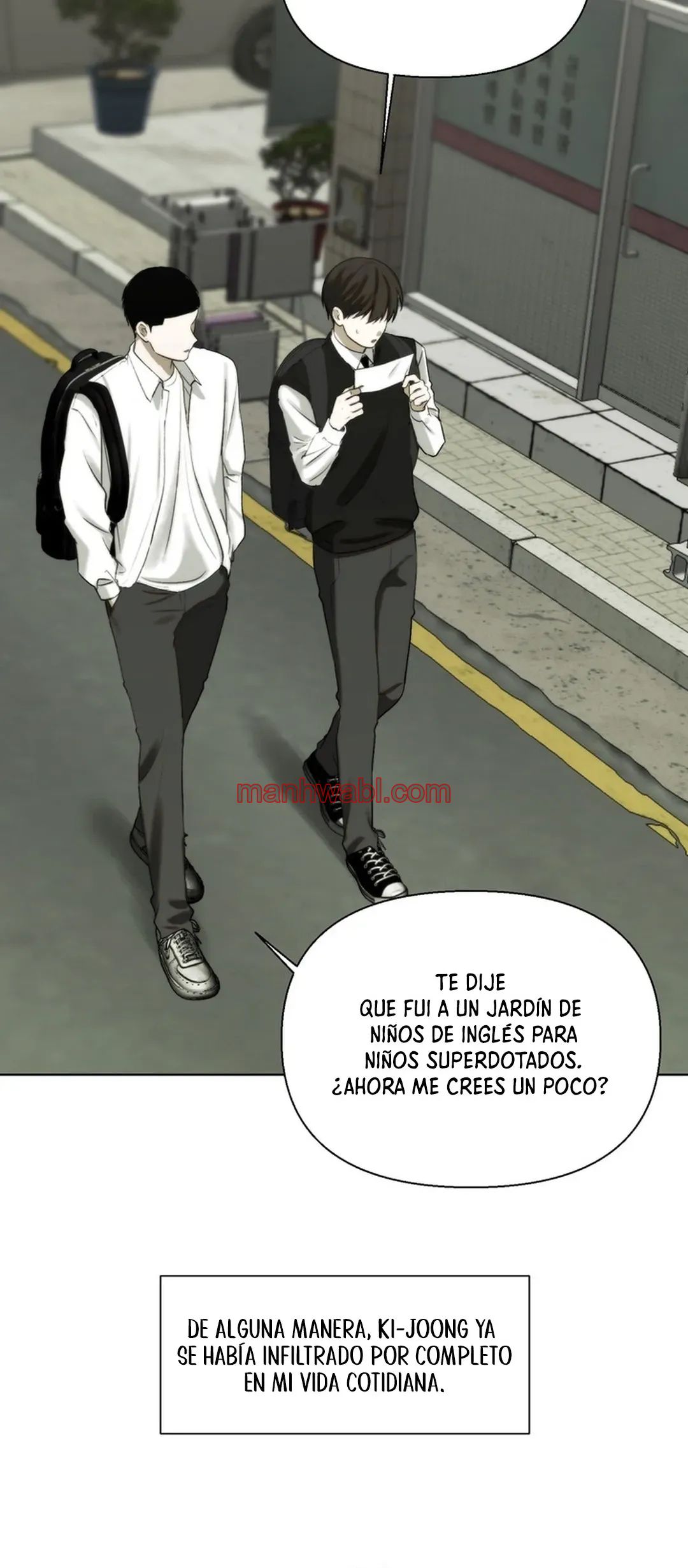 Un mal amigo - Capítulo 7_2 manhwa