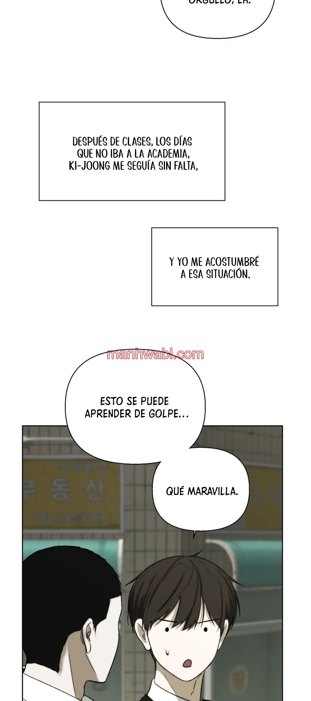 Un mal amigo - Capítulo 7_2 manhwa
