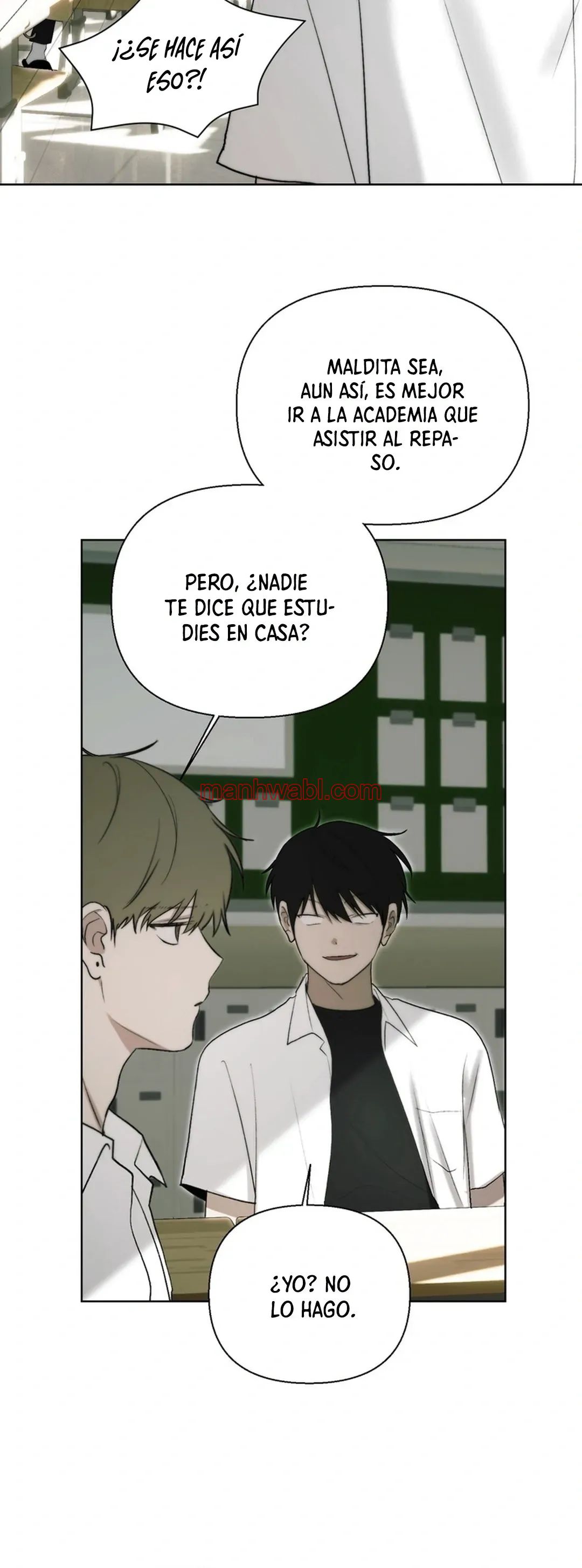 Un mal amigo - Capítulo 8_2 manhwa