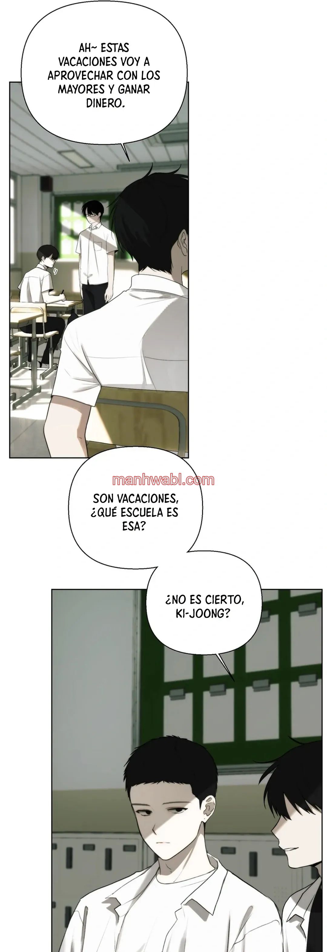 Un mal amigo - Capítulo 8_2 manhwa