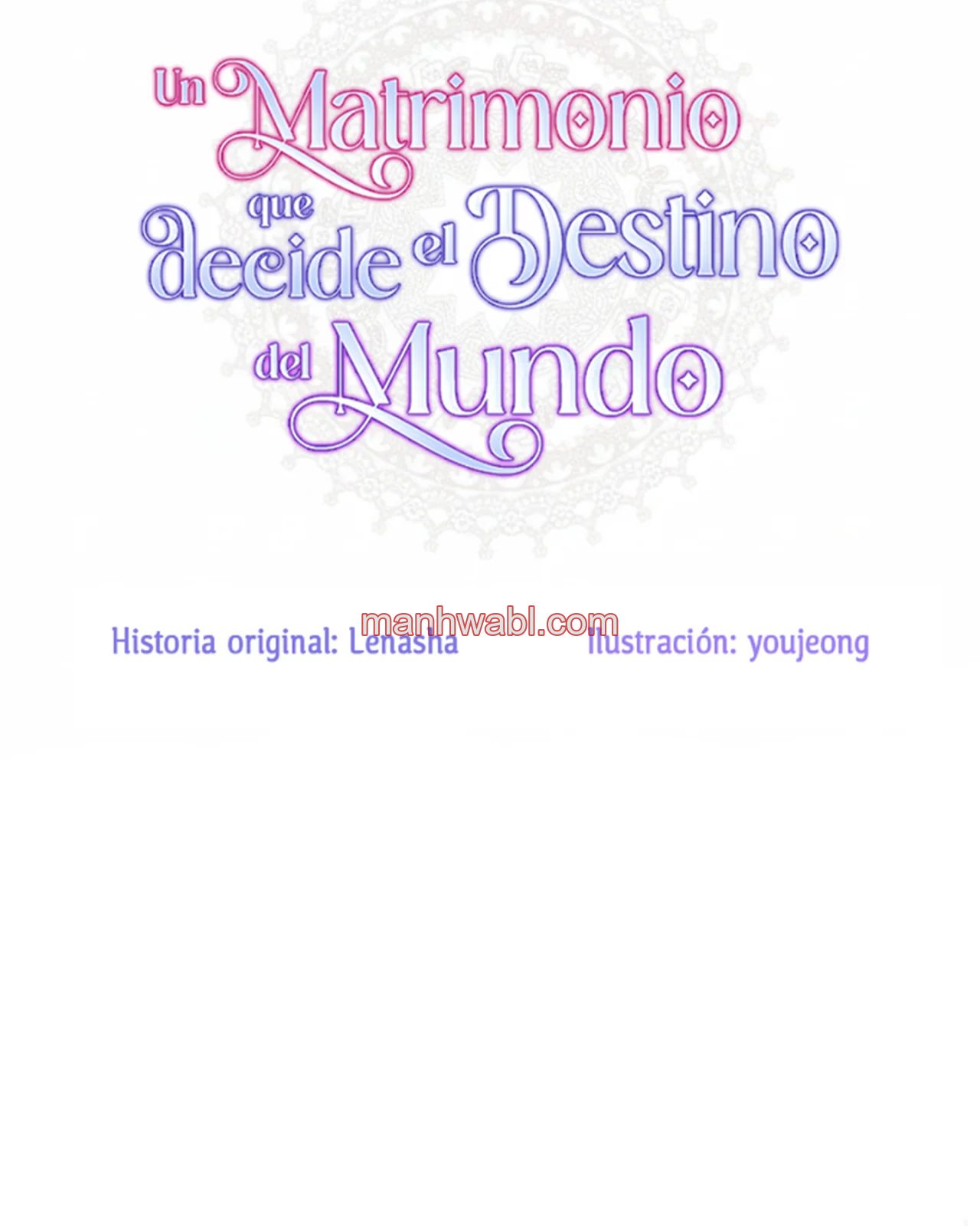 Un matrimonio que decide el destino del mundo - Capítulo 12_2 manhwa