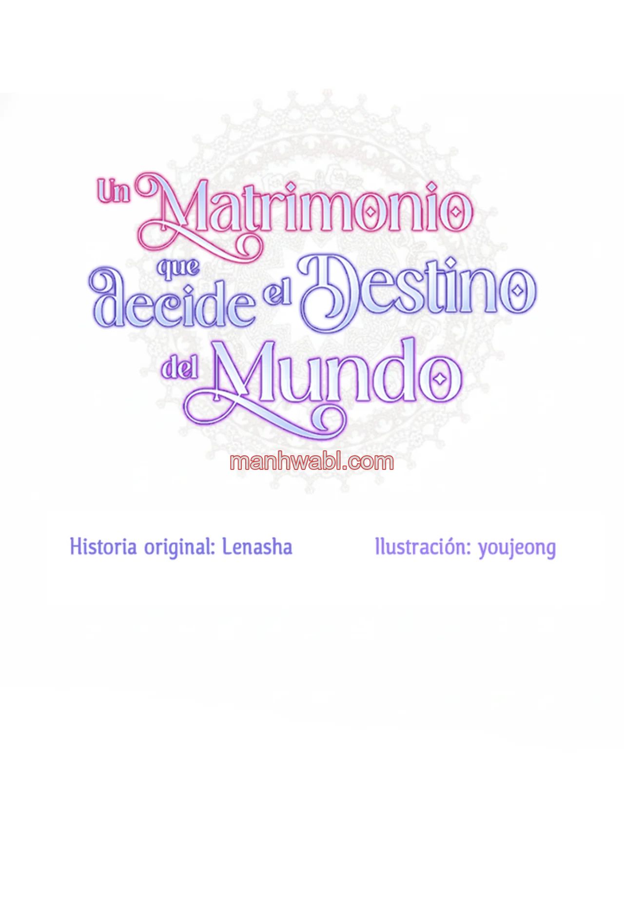 Un matrimonio que decide el destino del mundo - Capítulo 14 manhwa
