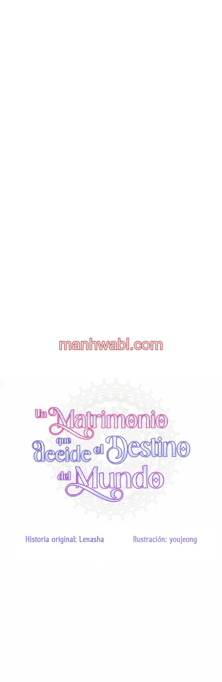 Un matrimonio que decide el destino del mundo - Capítulo 2_2 manhwa