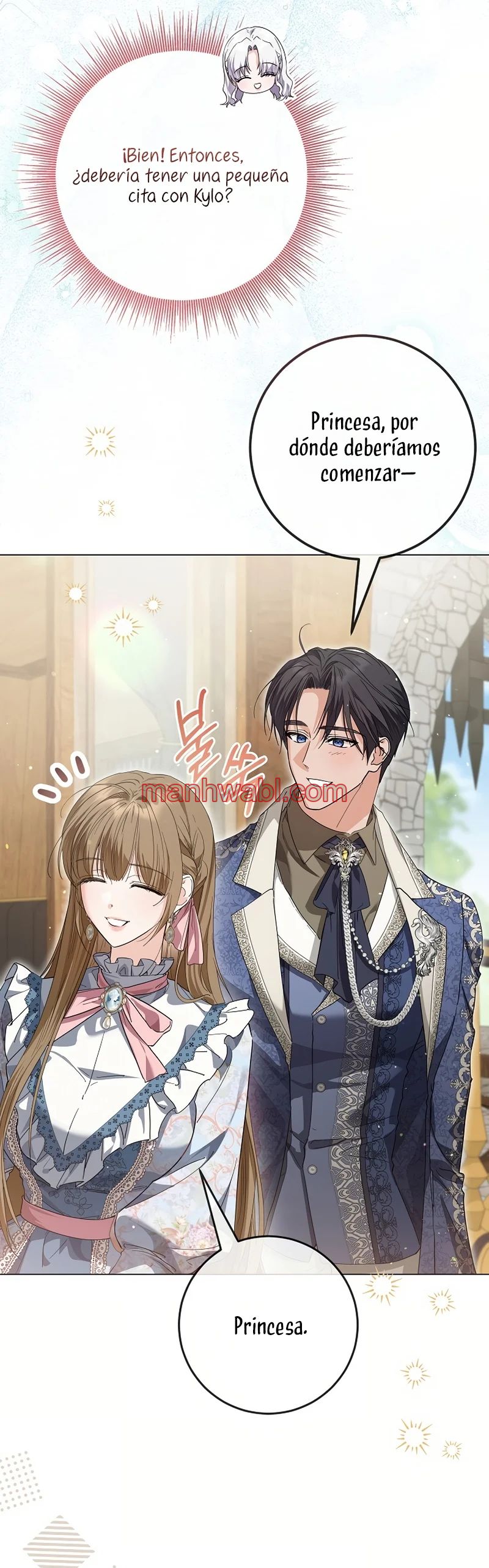 Una princesa que trabaja duro por su favorito - Capítulo 64 manhwa